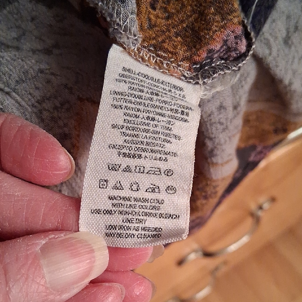 Free People Patchwork Mini Dress Or Tunic In Pink, Brown, and Gray - Picture 9 of 16